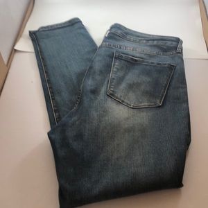 Nine West high waisted straight legged jeans